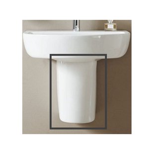 BWS Sifonkap Fold 52cm (Inclusief Ophangset) Wit