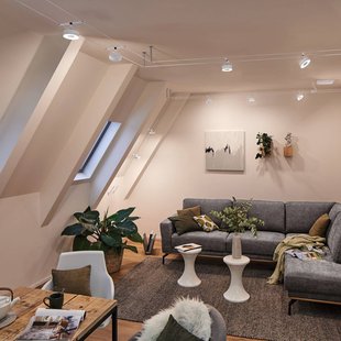 Paulmann Circle LED kabelsysteem 5-lamps mat wit