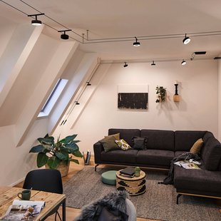 Paulmann Circle LED kabelsysteem 5-lamps mat zwart