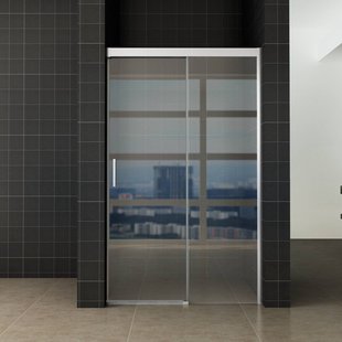 Wiesbaden Douchedeur | Softclose 2.0 | 90x200cm | 8mm Aluminium NANO Coating | Nisdeur