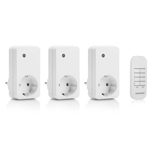 Smartwares set van 3 radiogestuurde wandcontactdozen SH4-99573 Binnenruimte
