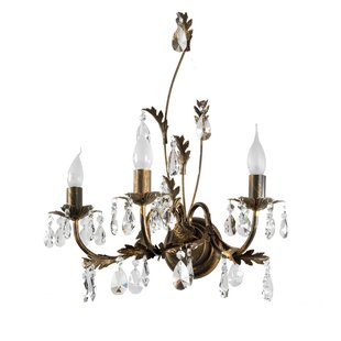 ONLI Wandlamp Teresa als luster, 3-lamps