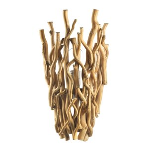 ONLI Wandlamp Agar met houten kap
