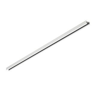 Trio Lighting dUOline 2-fasen rail, wit mat, 100cm