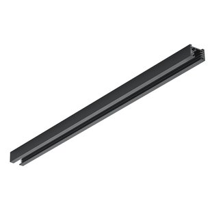Trio Lighting dUOline 2-fasen rail, zwart mat, 50cm