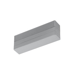 Trio Lighting Universele voeding DUOline, 2-fase, titaan