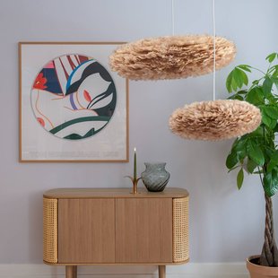 UMAGE Eos Esther Medium hanglamp lichtbruin/wit