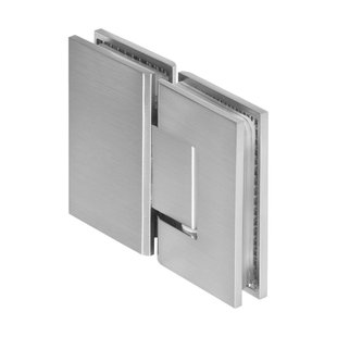 Glasscharnier Just Creating 180 Graden 2 Stuks t.b.v. W2 RVS