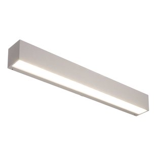 Arcchio LED buiten wandlamp Lengo, 50 cm, 1-lamp, grijs, CCT