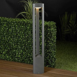 Lucande LED tuinpadverlichting Pirron, 80 cm, driehoekig, IP54
