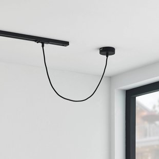 Lindby voeding Linaro, zwart, 1-fase systeem