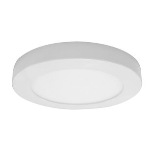 Prios LED plafondlamp Aureka, bewegingsmelder, Ø 33 cm, wit