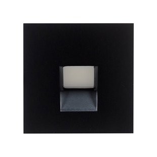 Arcchio LED inbouwlamp Vexi, 7,5 cm x 7,5 cm, zwart, CCT Arcchio LED inbouwlamp Vexi, 7,5 cm x 7,5 cm, zwart, CCT