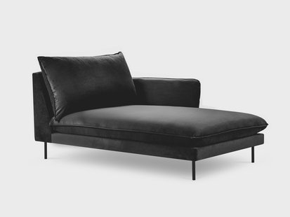 Chaise longue Vienna rechts velvet | Cosmopolitan Design