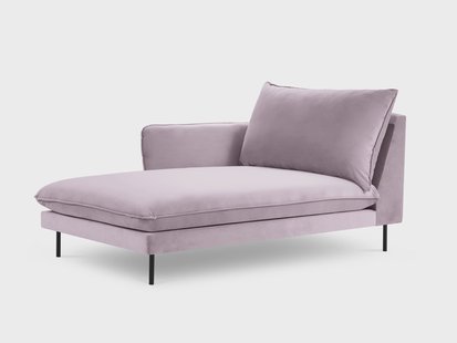 Chaise longue Vienna links velvet | Cosmopolitan Design