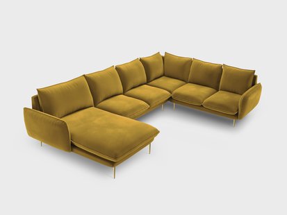 Hoekbank Vienna rechts velvet | Cosmopolitan Design Hoekbank Vienna rechts velvet | Cosmopolitan Design
