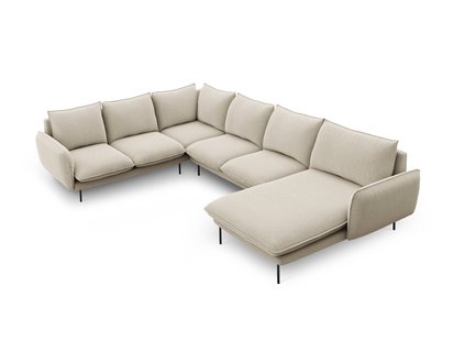 Hoekbank Vienna hoek links & chaise longue rechts | Cosmopolitan Design