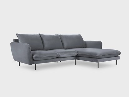 Hoekbank Vienna rechts velvet | Cosmopolitan Design