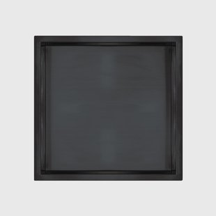 Inbouwnis Qisani Flow Enkel Geborsteld Mat Zwart