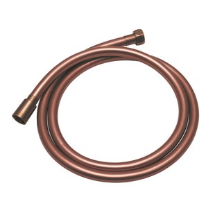 Doucheslang Qisani Flow anti-twist 150 cm Geborsteld Copper