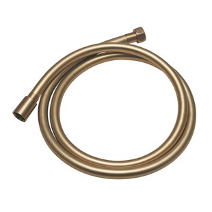 Doucheslang Qisani Flow anti-twist 150 cm Geborsteld Goud