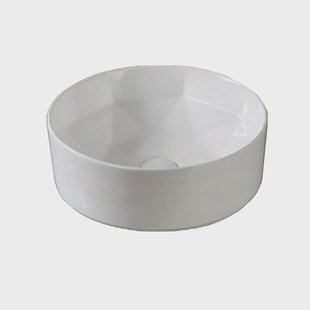 Waskom Gliss Dorus Keramisch Hoogglans Wit