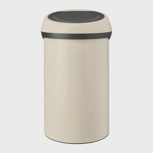 Brabantia Touch Bin afvalemmer 60 Liter - Soft Beige Brabantia Touch Bin afvalemmer 60 Liter - Soft Beige