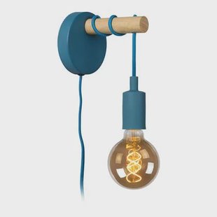 Lucide POLA Wandlamp - Blauw