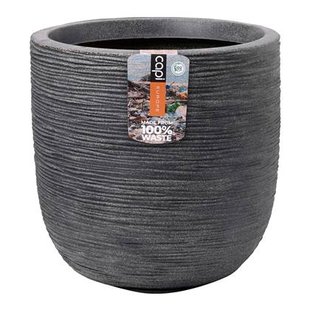Capi 100% Waste Bloempot Ø 35 cm - Terrazzo grijs Capi 100% Waste Bloempot Ø 35 cm - Terrazzo grijs