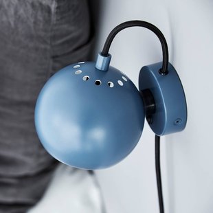 FRANDSEN wandlamp balmagneet, petrol blauw