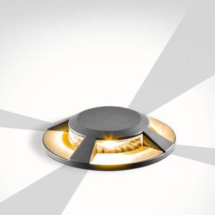 EVN Scopum LED inbouwlamp rond 4-voudig