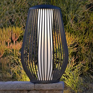 Les Jardins LED solarlantaarn Mandaley met sensor, grijs Les Jardins LED solarlantaarn Mandaley met sensor, grijs