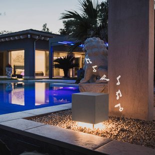 OLEV Cemento LED sokkellamp met luidspreker OLEV Cemento LED sokkellamp met luidspreker