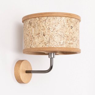 Almut von Wildheim ALMUT 2610 wandlamp Ø 25cm, hooi puur