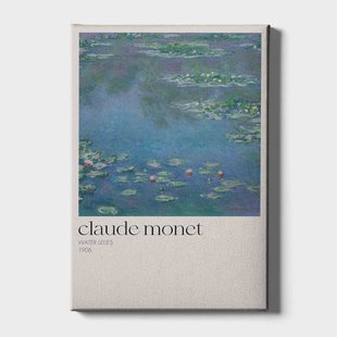 Canvas schilderij Claude Monet | Walljar Canvas schilderij Claude Monet | Walljar