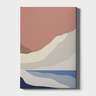 Canvas schilderij Desert Mountains | Walljar Canvas schilderij Desert Mountains | Walljar
