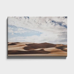 Canvas schilderij Cloudy Desert | Walljar Canvas schilderij Cloudy Desert | Walljar