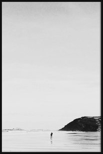 Ingelijste poster Beach Walk | Walljar Ingelijste poster Beach Walk | Walljar