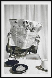 Ingelijste poster Coffee Time | Walljar Ingelijste poster Coffee Time | Walljar