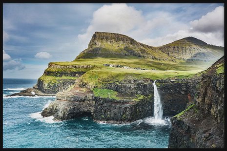 Ingelijste poster Faroe Islands | Walljar Ingelijste poster Faroe Islands | Walljar