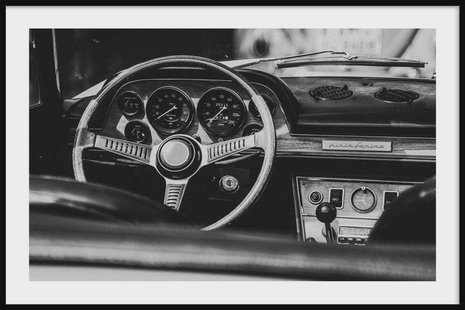Ingelijste poster Vintage Car II | Walljar Ingelijste poster Vintage Car II | Walljar