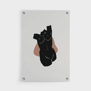 Plexiglas schilderij Body Stamp | Walljar Plexiglas schilderij Body Stamp | Walljar