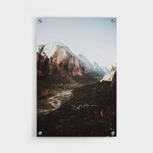 Plexiglas schilderij Zion National Park | Walljar Plexiglas schilderij Zion National Park | Walljar