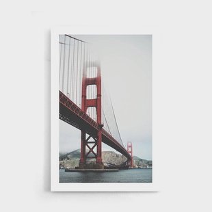 Poster Golden Gate Bridge III | Walljar Poster Golden Gate Bridge III | Walljar