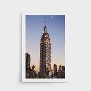 Poster New York Empire State Building | Walljar Poster New York Empire State Building | Walljar