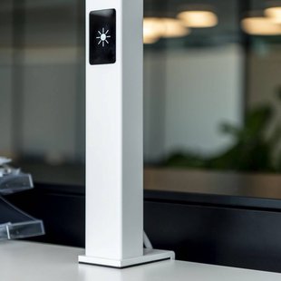 SLV Werklamp LED klemlamp, wit