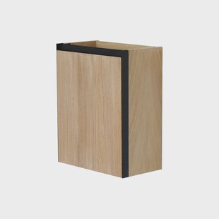 Fonteinkast Wiesbaden Lotus 40x21,8 cm Naturel Eik / Mat Zwart