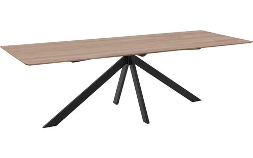 Goossens Excellent Eettafel Ferris Piramide Poot, Rechthoekig 260 x 100 cm Goossens Excellent Eettafel Ferris Piramide Poot, Rechthoekig 260 x 100 cm