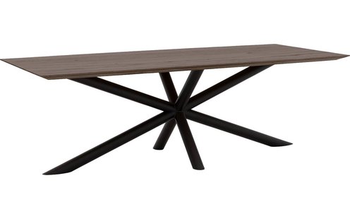 Goossens Excellent Eettafel Gs-1302, 240 x 100 cm rechthoekig