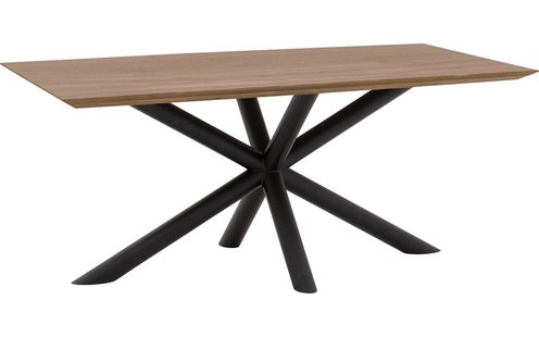 Goossens Excellent Eettafel Gs-1302, 180 x 100 cm rechthoekig